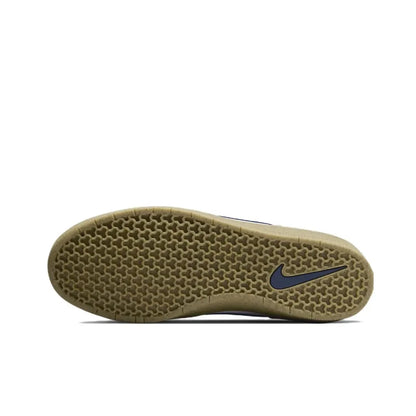 Nike SB Force 58 Padded Breathable Durable Premium Low-Top Skate Shoes Unisex Grey White Blue CZ2959-100