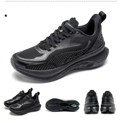 Onemix New Original Men Running Sports Shoes Shock Absorption Soft Lightweight Breathable Mesh Non-slip Cushioning Sneakers