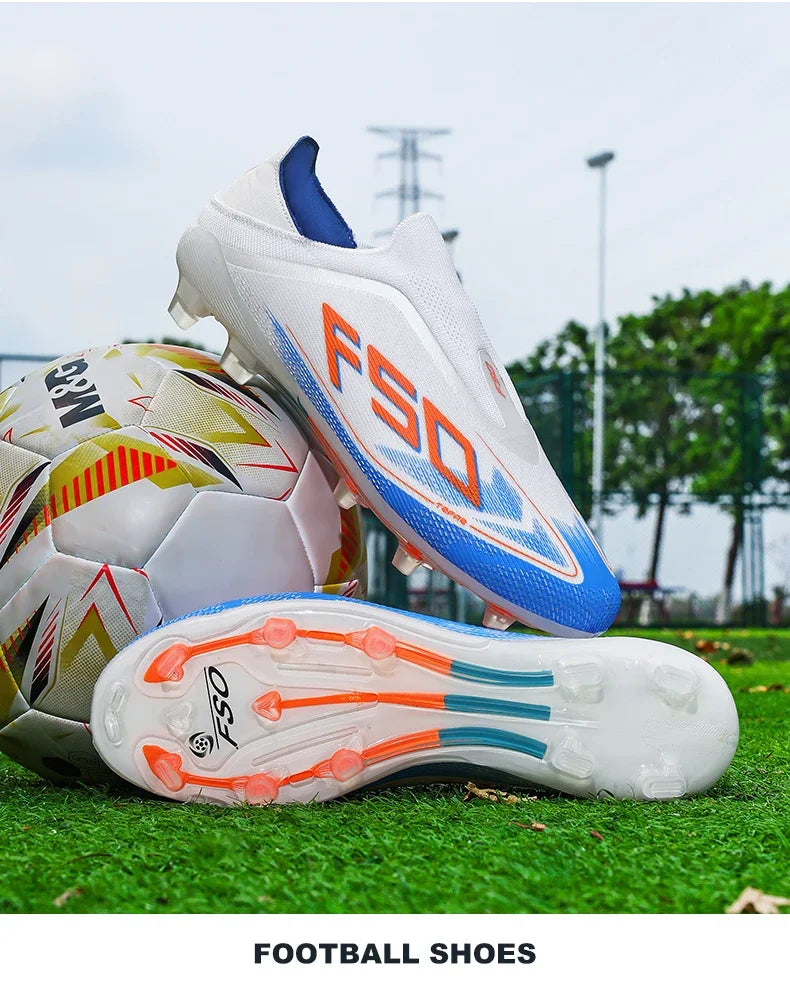 New Men Football Boots High-quality Soccer Shoes Sneakers Match Indoor Non-Slip Grass Cleats High-top Futsal Hot-selling Outdoor