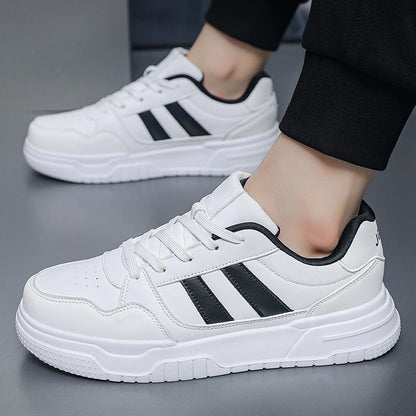 Baskets en cuir pour hommes, chaussures de sport décontractées, plates, de Skateboard, grande taille 50 51 52, offre spéciale pour livraison directe