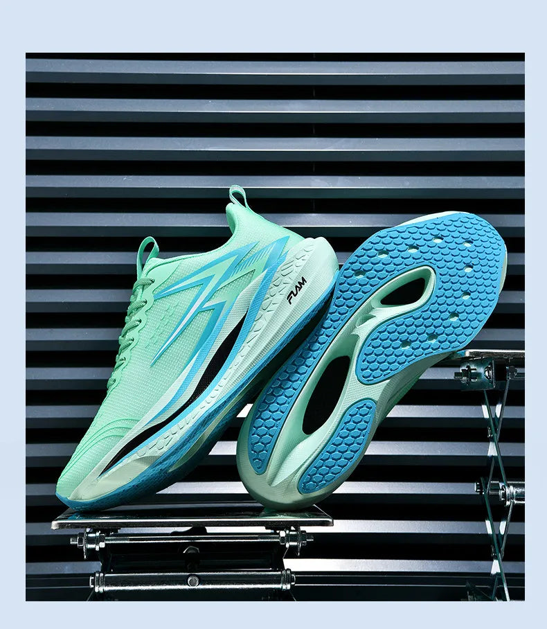 New Running Shoes Men Speciality Marathon Men's Sports Lightweight Carbon Board Women's Comfortable Athletic Nonskid Sneakers