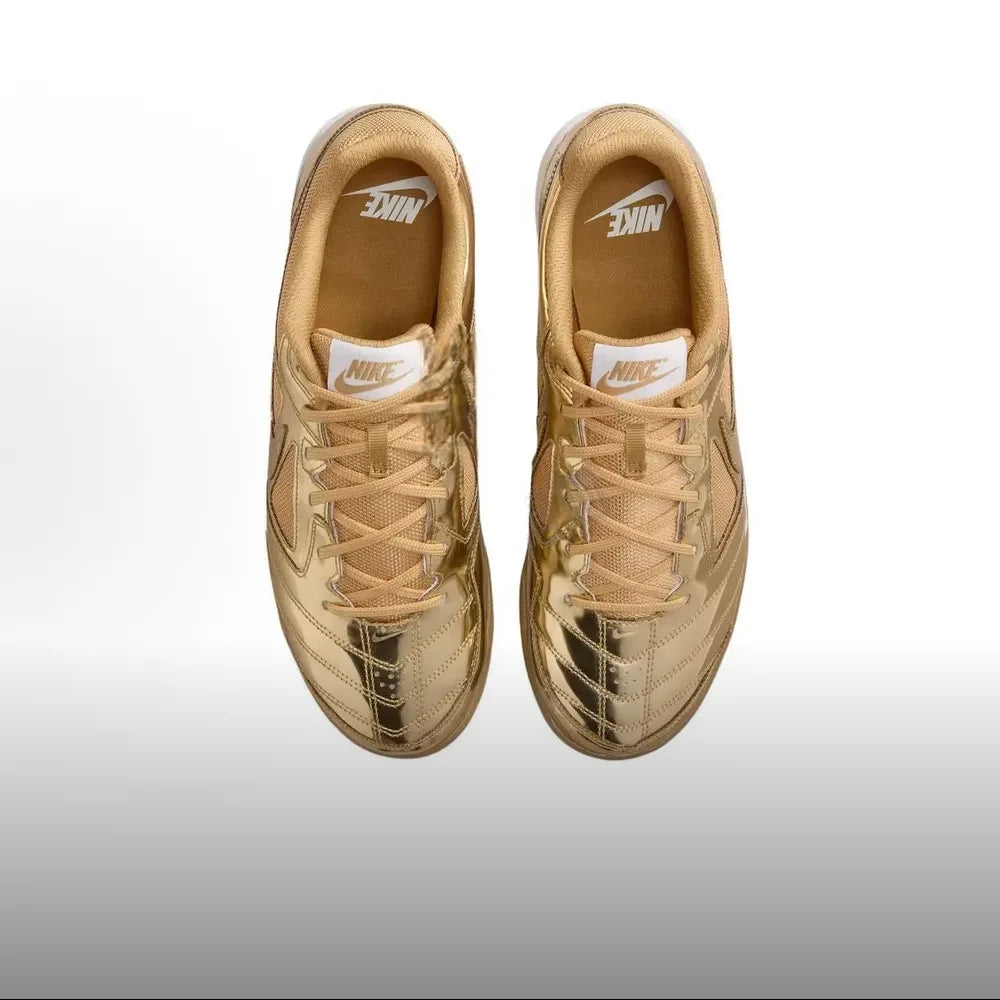 Nike Gato Series LV8 Soft, Slip-Resistant, Durable, Versatile Soccer Shoes Gold Unisex IB3566700
