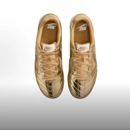 Nike Gato Series LV8 Soft, Slip-Resistant, Durable, Versatile Soccer Shoes Gold Unisex IB3566700