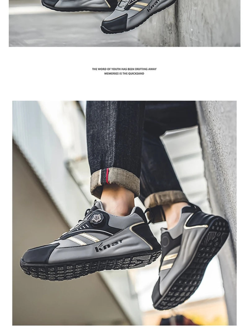 Pánské nové nízké ležérní tenisky v korejském stylu – univerzální „dad shoes“ s měkkou podrážkou, pohodlné a lehké boty na platformě pro každodenní nošení