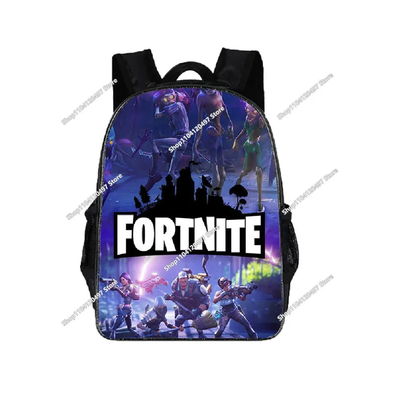 Fortnites SchoolBags Boys Girls Backpacks Large-capacity Knapsack High-quality Bookbags Fortress Night Figure Laptop Bag Gift