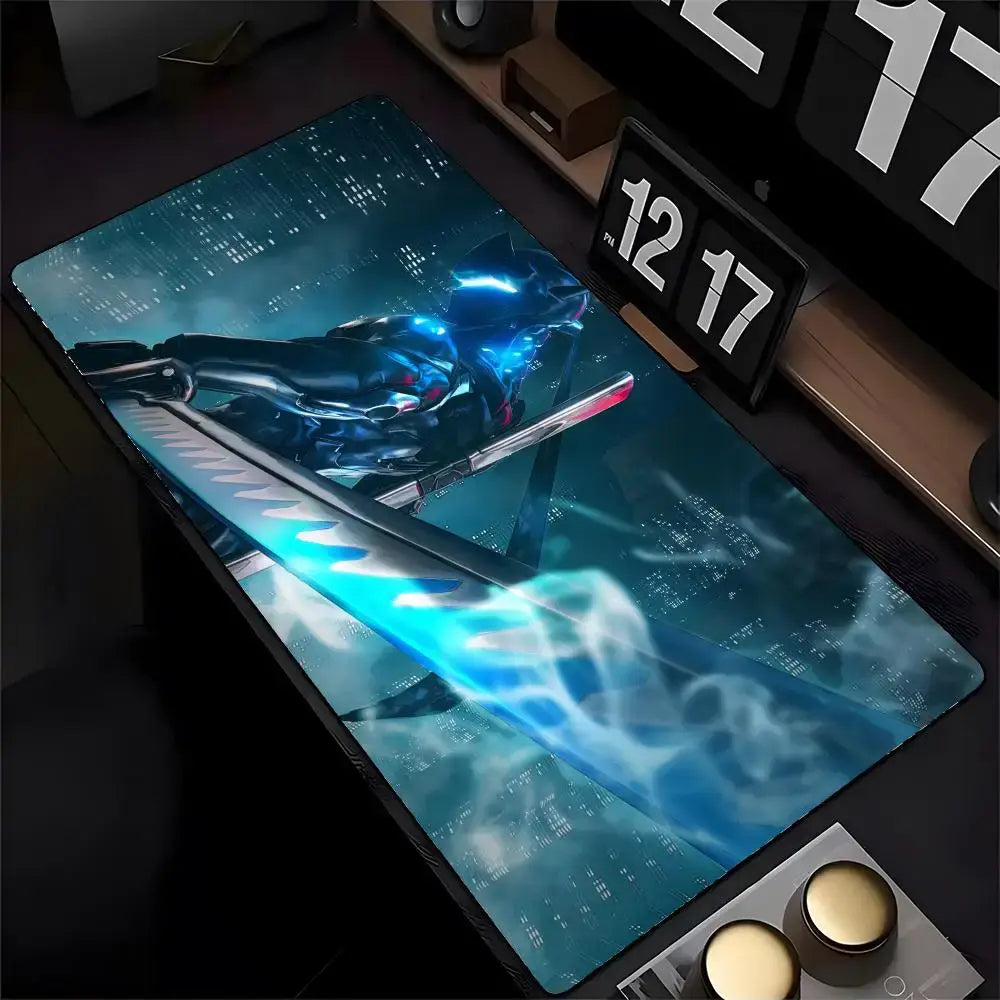 Overwatch Genji Mouse Pad Mousepad HD Printing Computer Gamers Locking Edge Non-slip Mouse Pad XXL90x40cm Keyboard PC Desk Pad