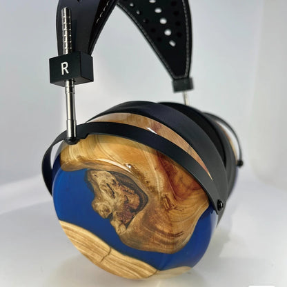 Kit de coque pour écouteurs DIY Walnut pour écouteurs. Accessoires pour écouteurs supra-auriculaires