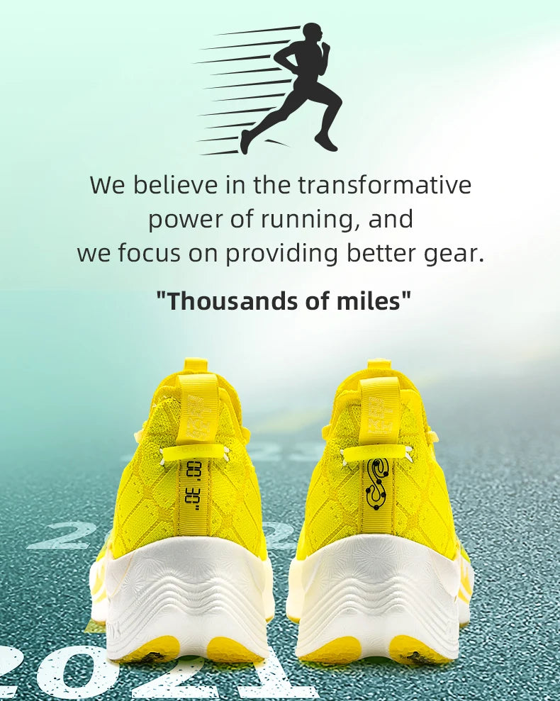 ONEMIX Carbon Fiber Plate Running Shoes Traction Shock Absorption Sneakers Professional Marathon PB Racing Sports Trainers Shoes