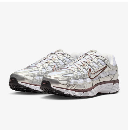 Nike Authentic P-6000 Damen-Sneaker mit niedrigem Schaft und Schnürung, verschleißfest, für den täglichen Freizeitgebrauch BV1021-110