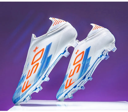 Nouvelles chaussures de football pour hommes, chaussures de football sur gazon, ultralégères, confortables, crampons d'intérieur antidérapants, crampons FG pour terrain synthétique, futsal, adulte, antidérapantes