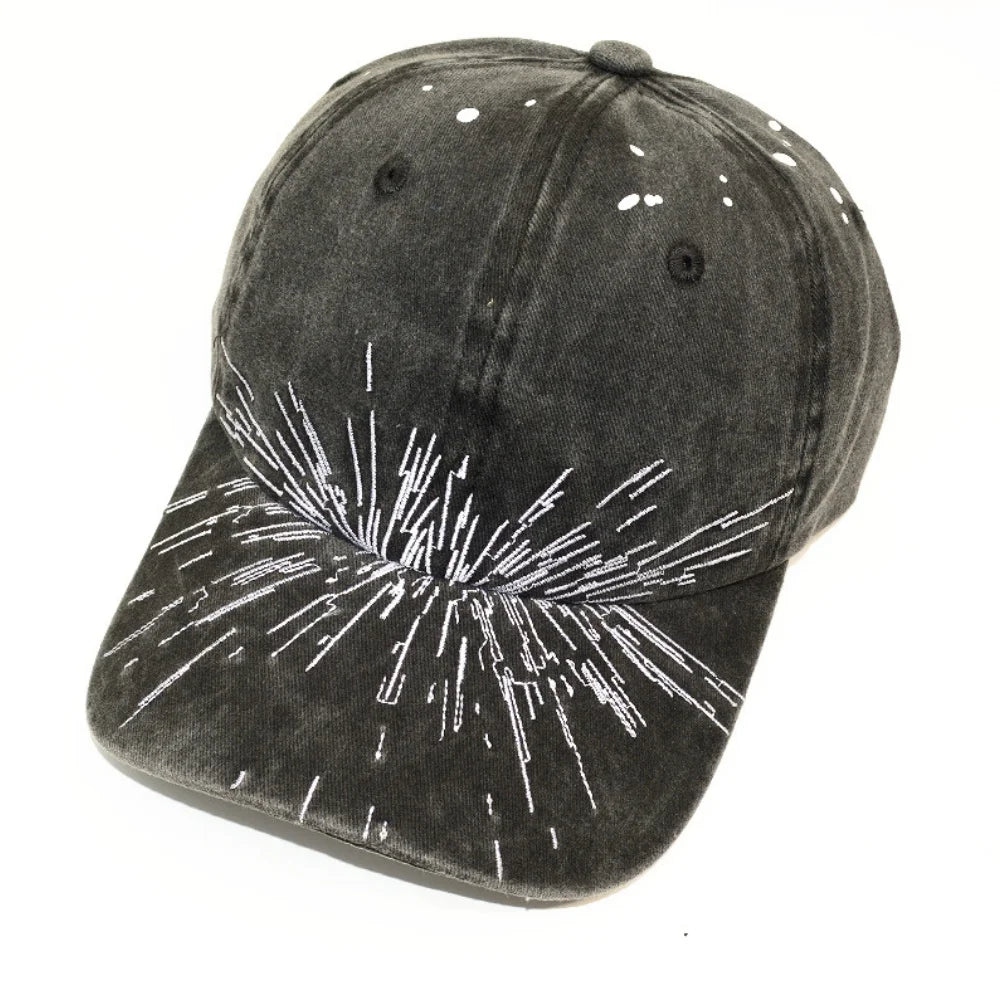 Korean Kpop What Is Your Love Song Same Knitted Embroidery Cap World Tour Concert Cap Fashion Women Men Outdoor Baseball Caps