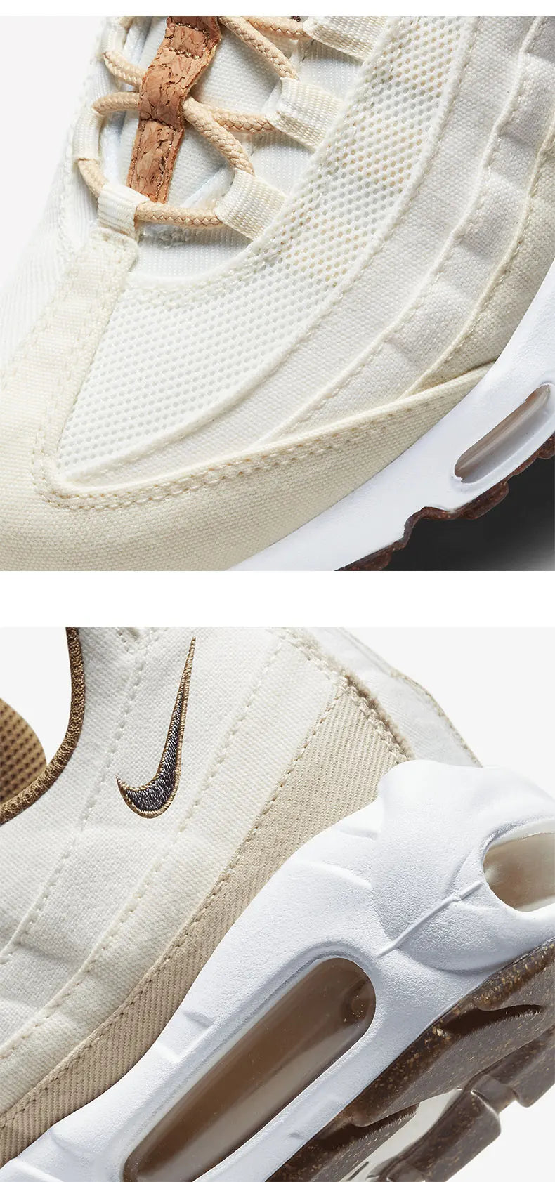 Baskets Nike AIR MAX 95 unisexes authentiques à amorti pneumatique CZ2275-100