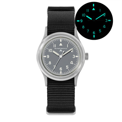 Militado New Ml14 Quartz Watches Man VH31 Sweep Movement K1 Or Sapphire 100M Waterproof Luminous 36Mm Vintage Military Watches