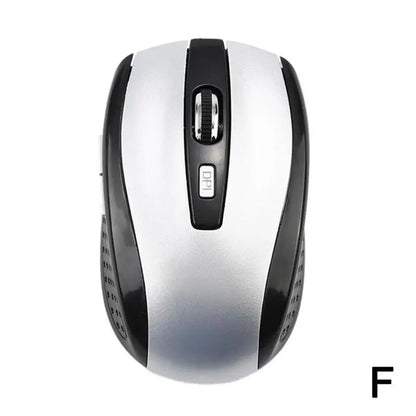 2.4GHz Wireless Mouse, Optical Mice with USB Receiver, Gamer 6 Buttons Mouse for Computer, PC, Laptop Accessories