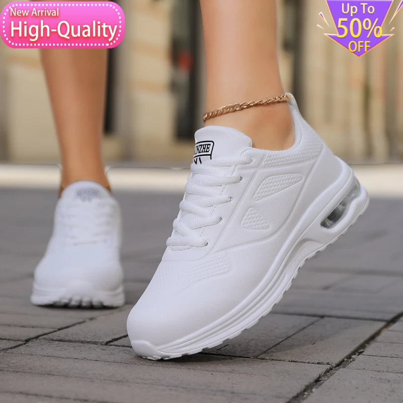 2026 New Summer Trendy Womens Sports Shoes Lightweight and Flexible Shock-absorbing Running Shoes Daily Outdoor Walking Shoes