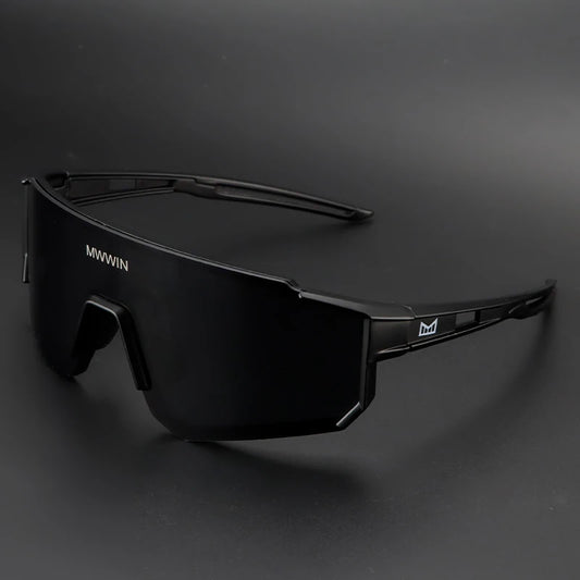 MWWIN Cycling Sunglasses MTB Glasses Bike Cycling UV400 Eyewear Men Women Bicycle Mountain Outdoor Sports Hiking Eyewear