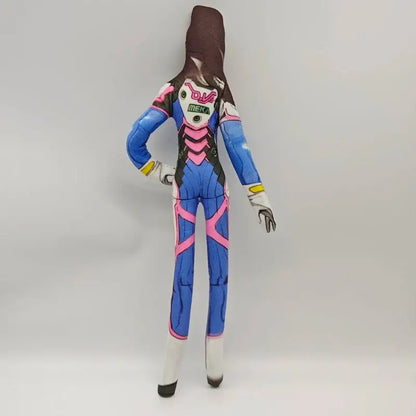 26cm fleksibilna plišana figura s žičanim tijelom i različitim pozama, anime igra Overwatch D.Va / Doomfist / Genji / Widowmaker, plišana lutka