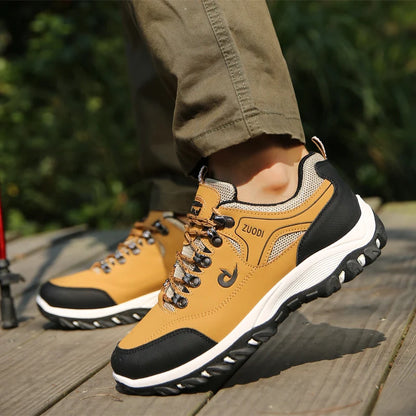 Chaussures de randonnée EVA pour hommes, imperméables, antidérapantes, en cuir, pour Sports de plein air, pour Camping, course à pied, Jogging, nouvelle collection 2025