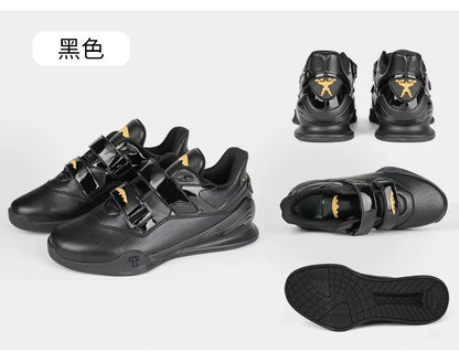 Scarpe professionali da sollevamento pesi, comode scarpe da squat indoor, scarpe sportive resistenti antiscivolo per sollevamento pesi e stacco duro
