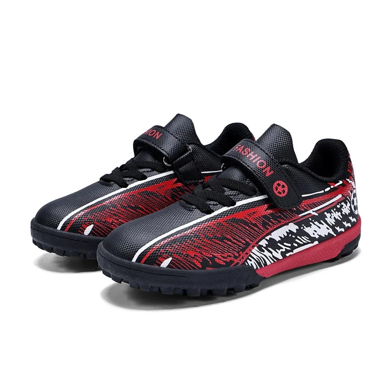 Chaussures de football pour hommes, légères, antidérapantes, crampons de football TF, chaussures de sport pour garçons, chaussures de terrain synthétique, chaussures de futsal pour l'extérieur, chaussures de sport.