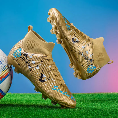 Botas de fútbol de alta calidad para hombre, zapatillas de fútbol para niños y adolescentes, botas de fútbol para niños, zapatillas deportivas unisex de fútbol