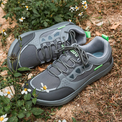 Oiaano Scarpe unisex a punta larga, stile barefoot, da uomo e da donna, sneakers per il tempo libero, in rete, traspiranti, comode, leggere, sportive, da passeggio, da corsa e da trekking
