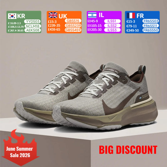 Nike Invincible 3 multifunktionelle løbesko med stødabsorbering, slidstærke og åndbare, lave modeller til mænd FZ3654-053
