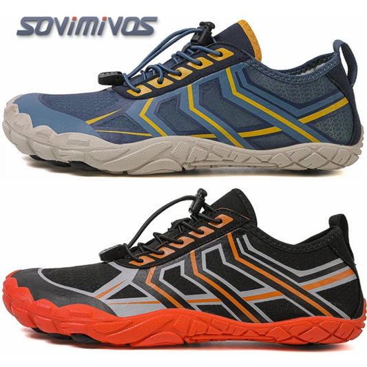 Groene waterschoenen voor heren Aqua Upstream-schoenen Nieuwe ademende mesh-strandsandalen Zomersportschoenen Zwemschoenen voor dames Slippers