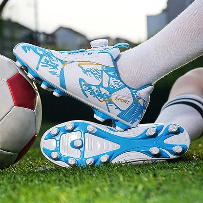 Kids Soccer Shoes FG/TF Football Boots Professional Cleats Grass Training Sport Footwear Boys Outdoor Futsal Soocer Boots 28-39