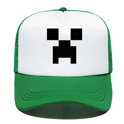Cyberpunk Game Totem of Undying Hat Cosplay Unisex Pixel BlockBaseball Cap Sun Hat Outdoor Accessories