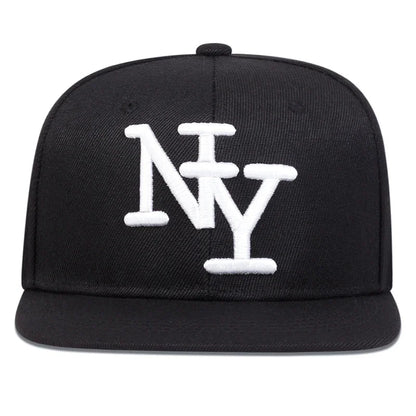 Unisex betűhímzéses hip-hop sapkák tavasz-ősz szabadtéri állítható alkalmi baseball sapkák napvédő sapka