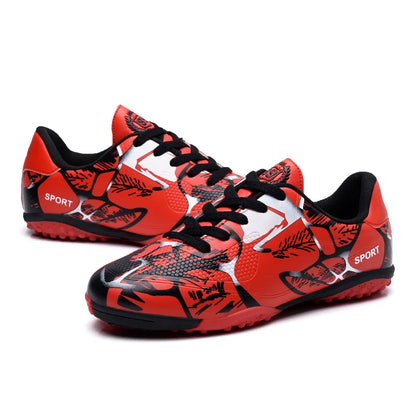Chaussures de Football pour enfants, chaussures de Football pour garçons, Futsal, baskets d'intérieur rapides, crampons originaux, bottes de Football