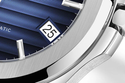 Reloj AGELOCER Original Baikal para hombre, con calendario grande, de estilo formal y de negocios, mecánico automático. Regalo de cumpleaños para hombre.