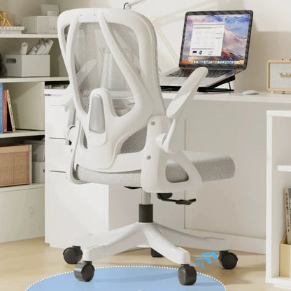 Fauteuil de bureau pivotant à dossier haut, ergonomique, pour salon ou gaming, mobilier de bureau et de salon
