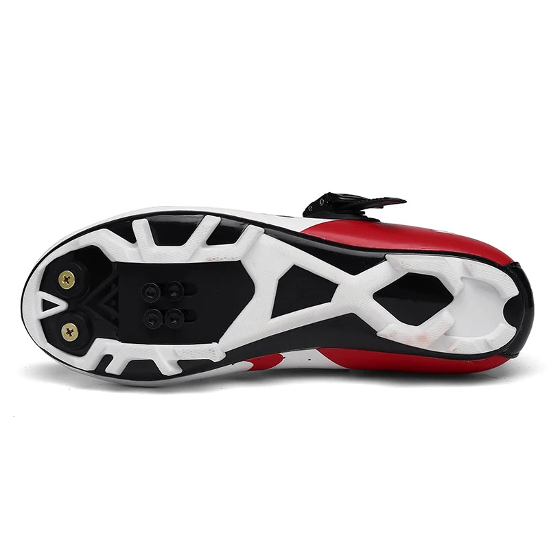 New Men's and Women's Bicycle Shoes,Outdoor Cycling Shoes,Three Functional Soles,Professional Training Shoes