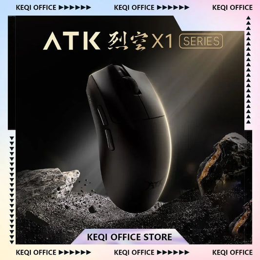 ATK Blazing Sky X1/X1V2 Wireless Gaming Mouse 8K Low Latency Lightweight FPS Liekong E-sports Gaming Mouse Custom PC Accessories