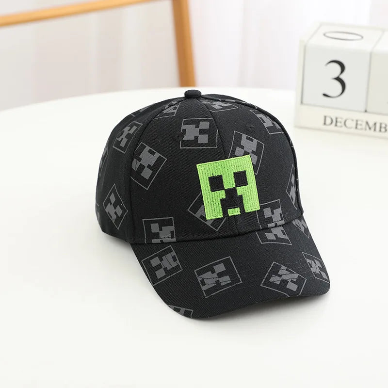 Cyberpunk Game Totem of Undying Hat Cosplay Unisex Pixel BlockBaseball Cap Sun Hat Outdoor Accessories