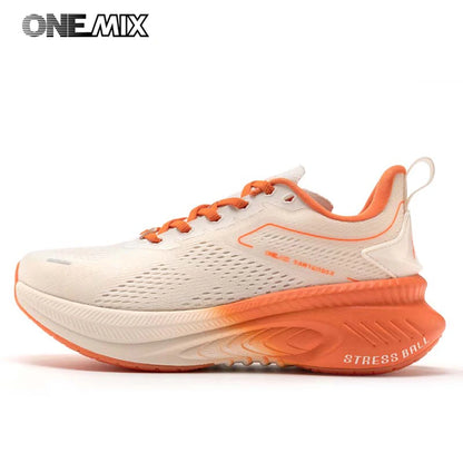 ONEMIX Nuovo modello Autunno-Inverno Scarpe da corsa da uomo per attività all'aperto, da jogging, ammortizzate, traspiranti, leggere ed elastiche