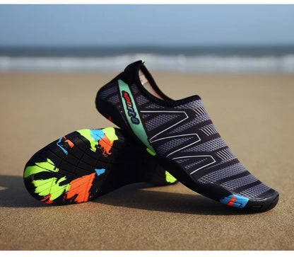 Aqua-schoenen, sneldrogende strand- en waterschoenen, unisex zwem-aquaslippers, barefoot-surfschoenen, Upstream-sneakers, lichte zomersokken voor buiten