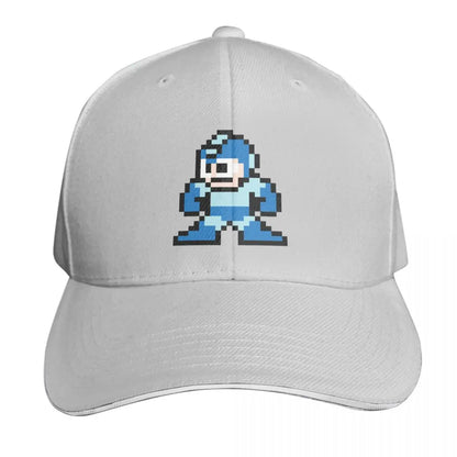 Megaman 8bits Baseball Cap Luxury Hat Golf Hood sun caps Golf Women Men's