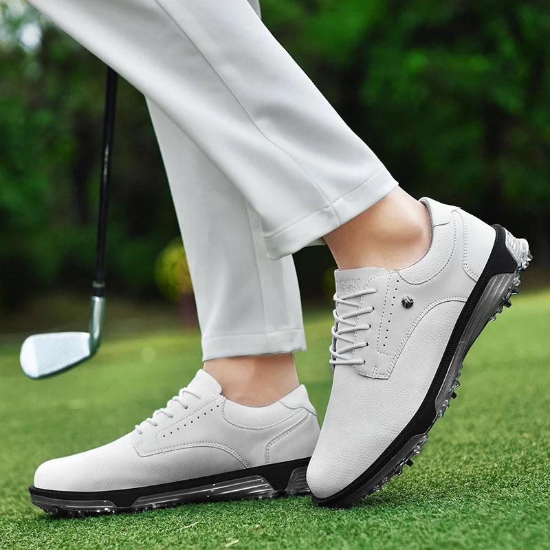 Waterproof Golf Shoes Men Golf Sneakers Men Outdoor Golfing Footwear Walking Sport Caddie Shoe