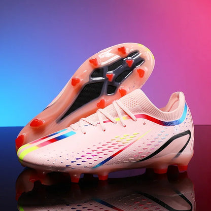 Nouveaux hommes chaussures de Football ultralégères TF/FG bottes de Football professionnelles unisexe antidérapant de haute qualité en gros livraison directe formation