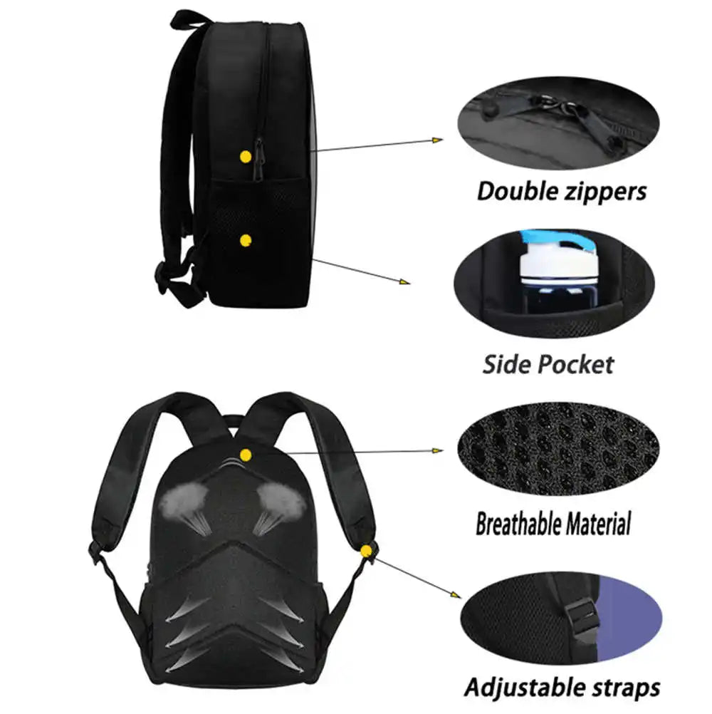 Fortnite 3Pcs Bag Set, Backpack with Front Pocket, Crossbody Bag and Pencil Case,  Boys girls The best gift for children