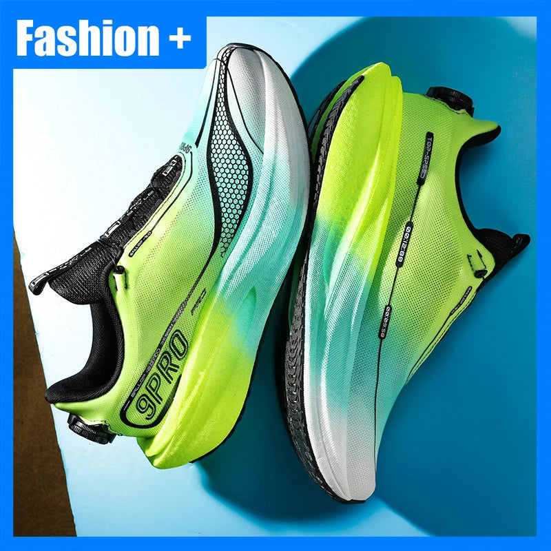 Unisex Sports Shoes Soft Sole Lightweight Flat Bottom Competition Training Shoes 2026 New Shock-Absorbing Racing Running Shoes