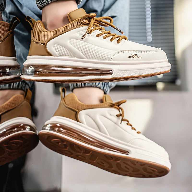 Men's Casual Sneakers, Luxury Trainer Shoes, Breathable Race Running Shoes, Fashion Loafers for Men.