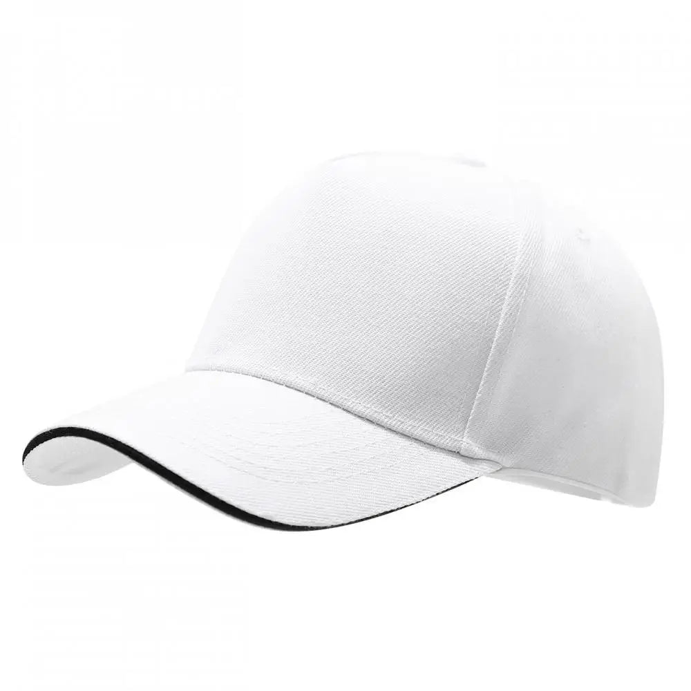 Custom Print Logo 5 Panel Baseball Cap Men Women Blank Sport Hat Unisex Adjustable  Basic Gorras Casquette For Outdoor Holiday