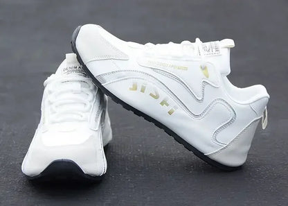 Wasserdichte Herren-Sneaker aus PU-Leder, lässige Sportschuhe, leichte, atmungsaktive, flache und rutschfeste Tennisschuhe, Zapatillas Hombre