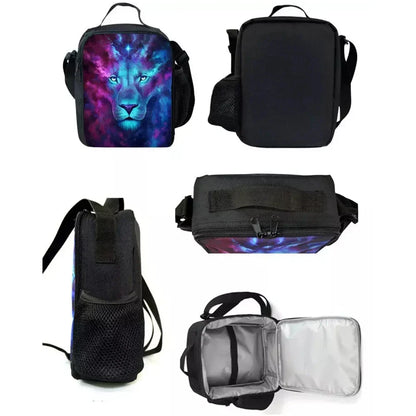 Child Insulated Large Capacity Bag for Boys Hot Game Fortnite Girls Student Outdoor Picnic Reusable Thermal Cooler Lunch Box