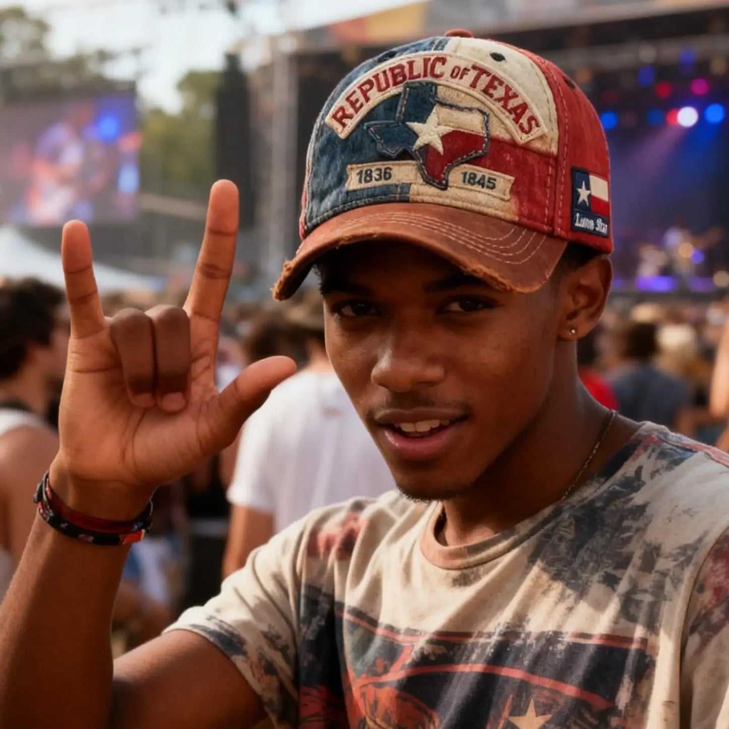 Republic of Texas Hat 3D digital printing Baseball Cap Adjustable for Men Women Patriotic Gift Texan Pride Souvenir Collector