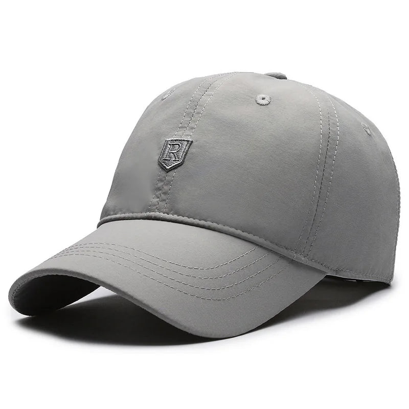 Męskie / damskie wiosenne / letnie cienkie, szybkoschnące czapki przeciwsłoneczne, czapki sportowe do biegania, czapki z daszkiem do baseballu, czapki z daszkiem chroniące przed słońcem i z filtrem przeciwsłonecznym